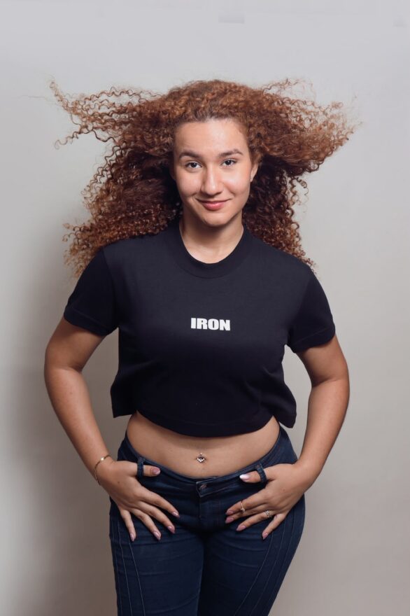 CROPPED OVERSIZED- PRETO